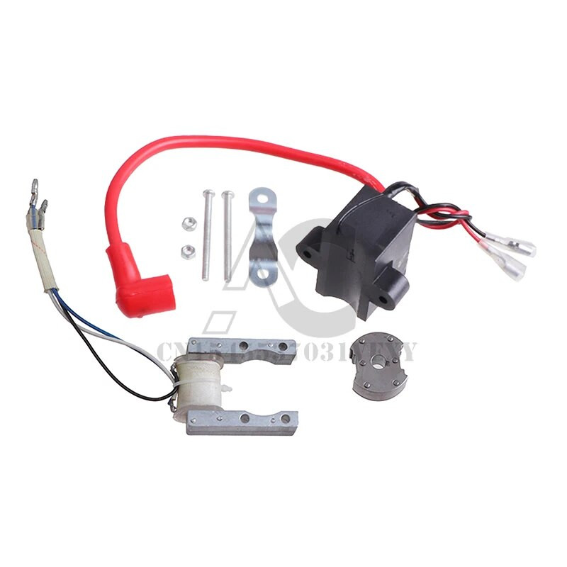 Augstas veiktspējas CDI aizdedzes spoles nomaiņa 49cc - 50cc 60cc 66cc 80cc 2-taktu dzinēja motorizētam velosipēdam ar