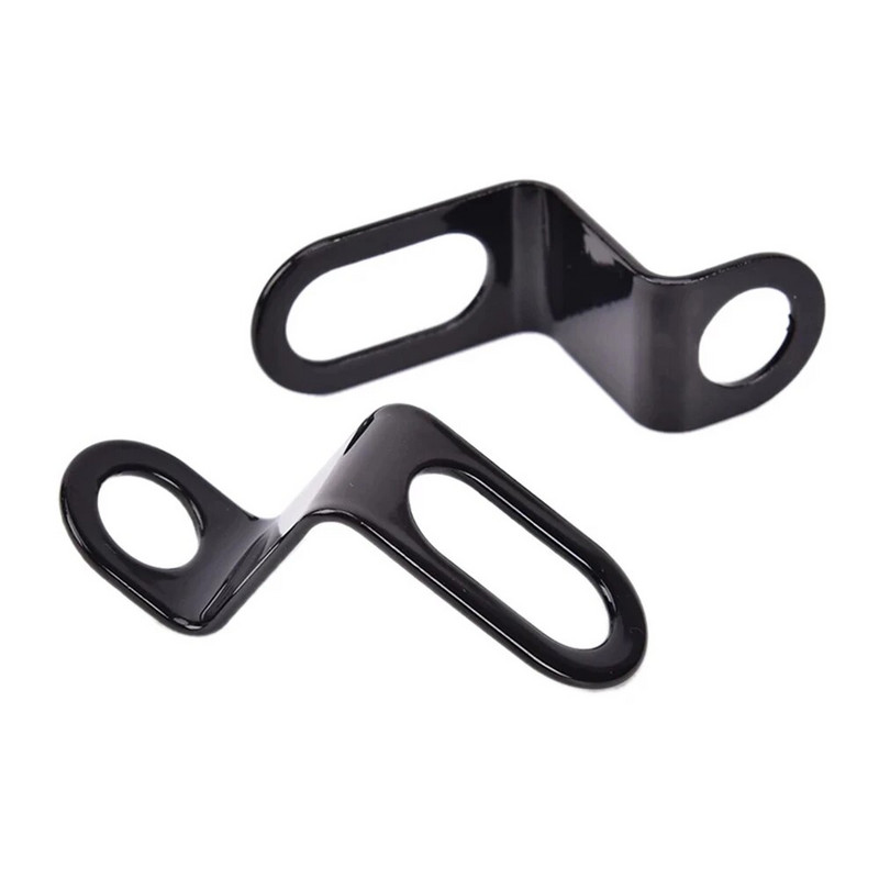 1 paari jalgratta mootorratta ümberpaigutamine tagumise suunatule hoidik metallist kronsteini näidiku alus must