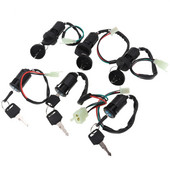 1 tk 2/4 juhtme tihvtid süüte käivituslüliti lukustusvõti ATV Go Kart rolleri mootorratta jne jaoks