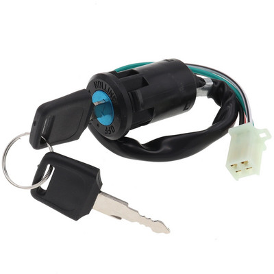 1 tk 2/4 juhtme tihvtid süüte käivituslüliti lukustusvõti ATV Go Kart rolleri mootorratta jne jaoks