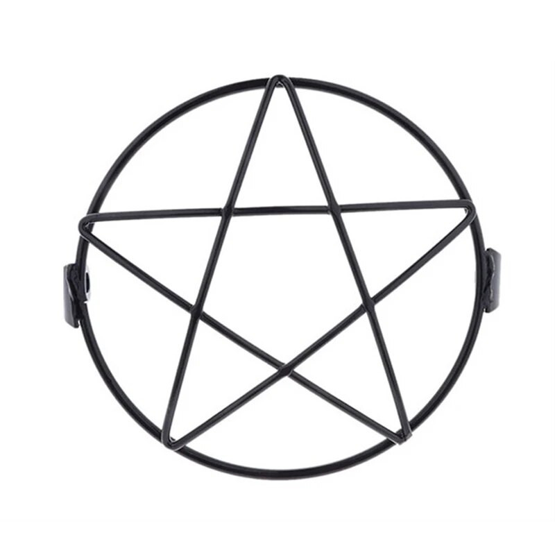 Universāls motocikla priekšējo lukturu aizsargs, 6,5 collu motocikla gaismas luktura metāla vāka tīkla grila maska priekš Honda CG125 GN125