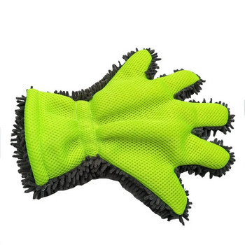 1 бр. Ултра-луксозни микрофибърни ръкавици за автомивка Инструмент за почистване на автомобили за домашна употреба Многофункционална почистваща четка Ръкавици за измиване на детайли