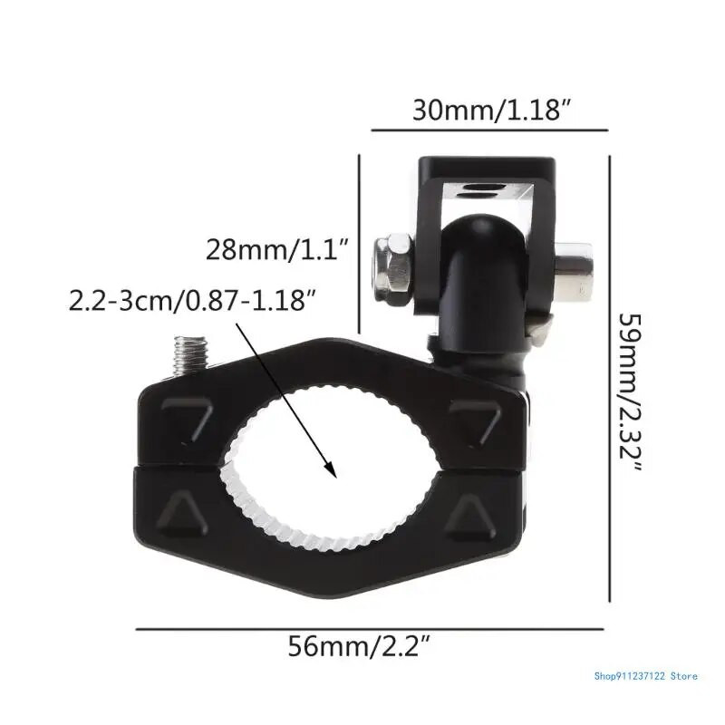 Alumīnija priekšējo lukturu dakšu stiprinājuma kronšteini motociklu miglas lukturu stiprinājuma kronšteini bamperi prožektoru turētājs