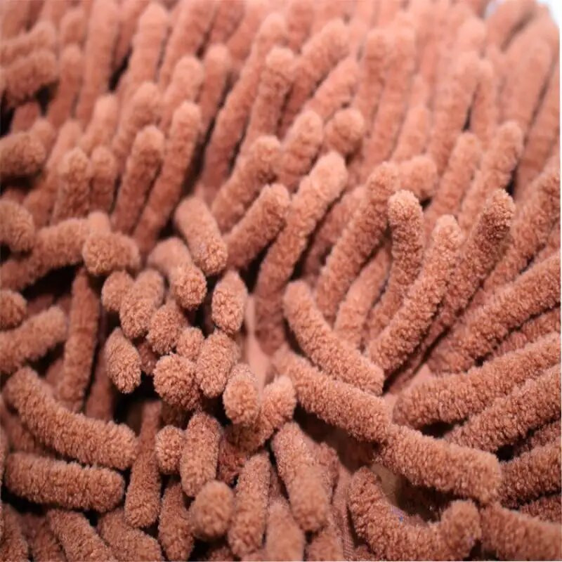 1vnt dvipusės mikropluošto plaunamos automobilių plovimo pirštinės Dvipusės automobilių priežiūros pirštinės