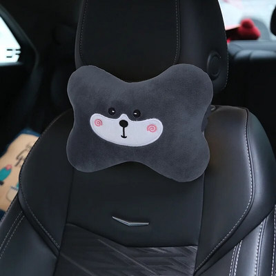 Kreatív rajzfilm aranyos autós fejtámla karima plüss nyakpárna autó belső kialakítás lány ülés kényelmes párna