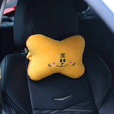 Kreatív rajzfilm aranyos autós fejtámla karima plüss nyakpárna autó belső kialakítás lány ülés kényelmes párna