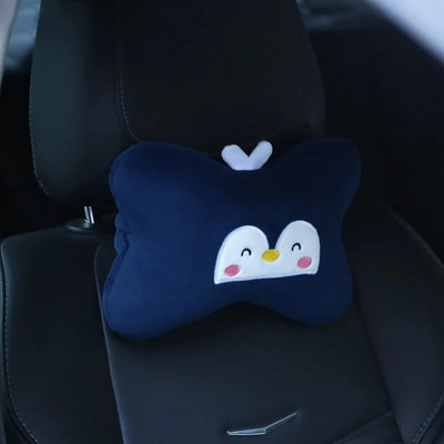 Kreatív rajzfilm aranyos autós fejtámla karima plüss nyakpárna autó belső kialakítás lány ülés kényelmes párna