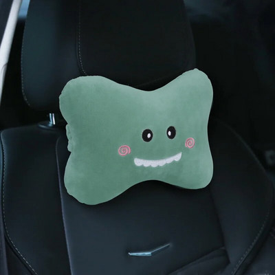 Kreatív rajzfilm aranyos autós fejtámla karima plüss nyakpárna autó belső kialakítás lány ülés kényelmes párna