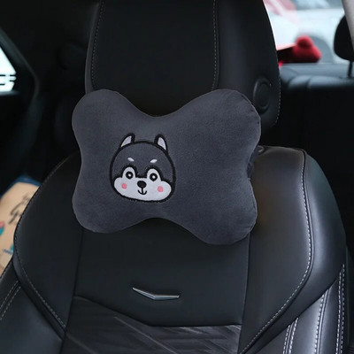 Kreatív rajzfilm aranyos autós fejtámla karima plüss nyakpárna autó belső kialakítás lány ülés kényelmes párna