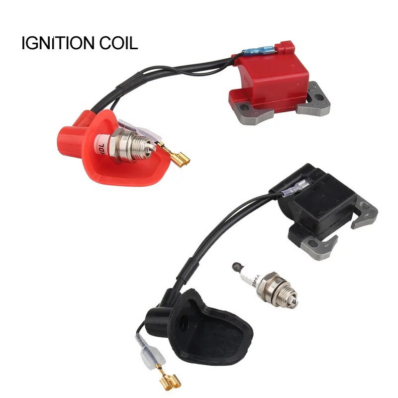 Minimoto süüteküünla süütepool 2-taktilise mootori osade jaoks 47cc 49cc Kids Hiina Mini Moto Dirt Quad ATV taskujalgratas