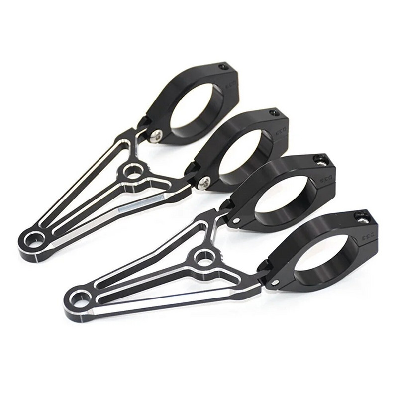 39 mm–41 mm priekšējo lukturu kronšteina stiprinājuma skavas dakšas caurule gaismas turētājs universāls motocikls Bobber Cafe Racer