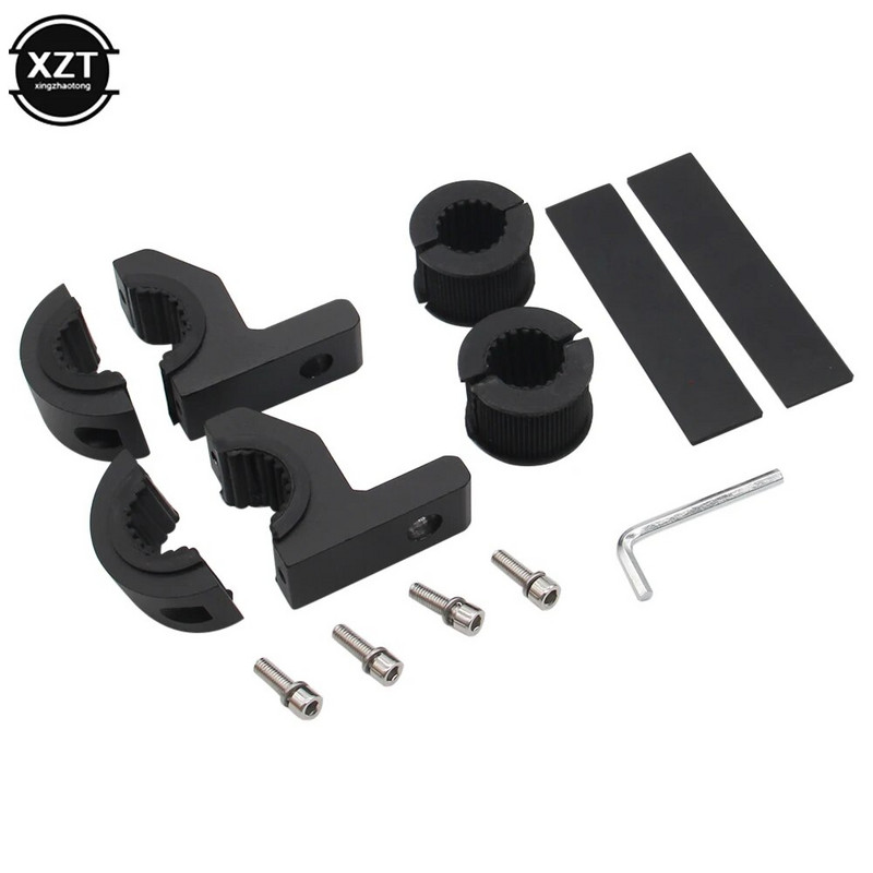 Mootorratta LED-esitulede klambrid, toruklambri kinnituskomplekt mootorratta kohttulede või udutulede kinnitusega mootorratta tarvikute jaoks