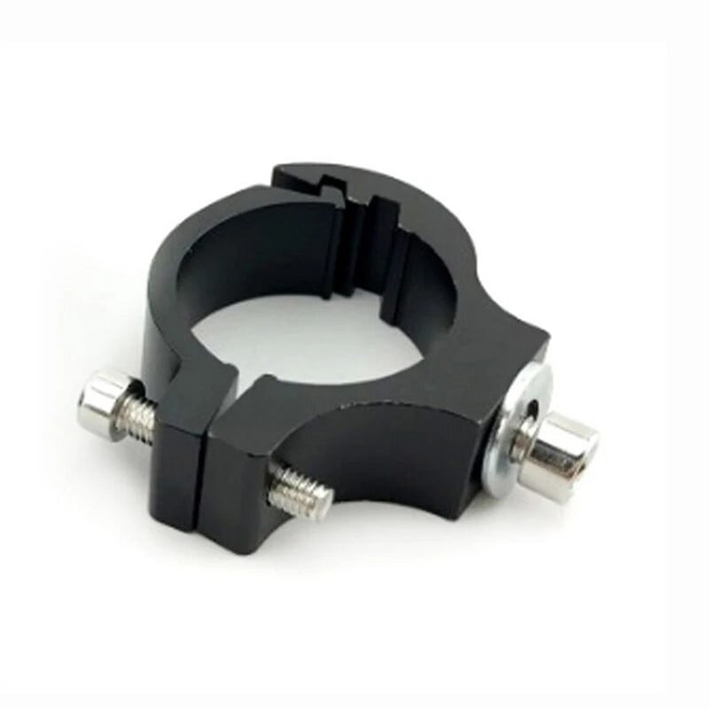 2 gab. Universālā motocikla priekšējo lukturu kronšteina caurules dakšu skavas turētāja komplekts Stūres automašīnas darba gaismas motocikla prožektora kronšteins