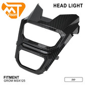 Accesorii pentru motociclete Capace faruri Model din fibră de carbon Protecție cadru pentru faruri pentru HONDA GROM MSX125 MSX 125