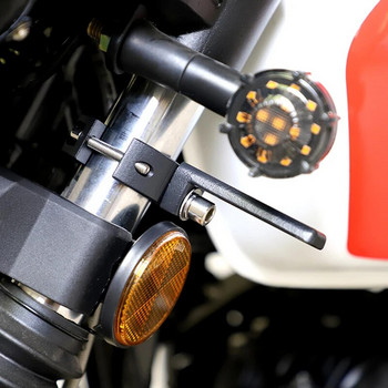 Стойка за прожектори за фарове за мотоциклети Универсална скоба за фарове за мъгла за мотоциклети Вилка Чопър за уши Държач за фарове Аксесоари за мотоциклети