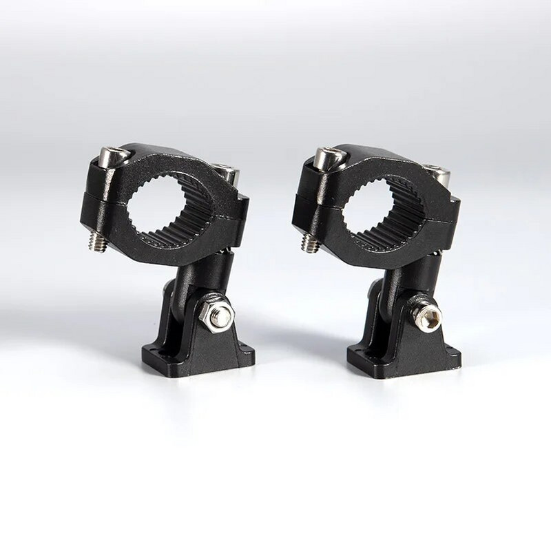 Sakausējuma motocikla stents 19–26 mm kronšteina bufera skava Papildu prožektora priekšējo lukturu stiprinājuma kronšteini caurules skavas stiprinājuma komplekts