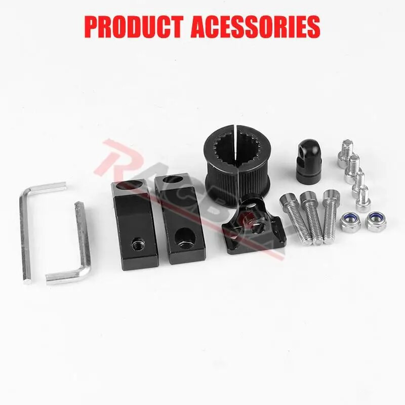 Στήριγμα προβολέα LED μοτοσικλέτας CNC 18-30mm Στήριγμα προφυλακτήρα M6 Στήριγμα για σημειακή λάμπα ομίχλης Σφιγκτήρας για Dirt Bike Car Περιστροφή 360 μοιρών