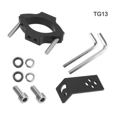Universāla stiprinājuma regulējama skava Prožektora turētājs Motocikla piederumi Motocikla priekšējo lukturu kronšteins TG11/TG13