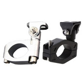Alumiiniumist kahvliga mootorratta esitulede hoidiku adapteri esitule kinnitusklamber must