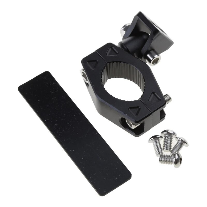 Alumiiniumist kahvliga mootorratta esitulede hoidiku adapteri esitule kinnitusklamber must