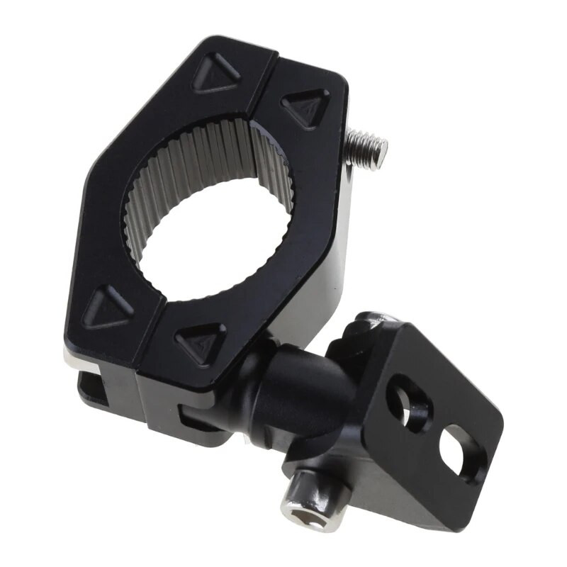 Alumiiniumist kahvliga mootorratta esitulede hoidiku adapteri esitule kinnitusklamber must