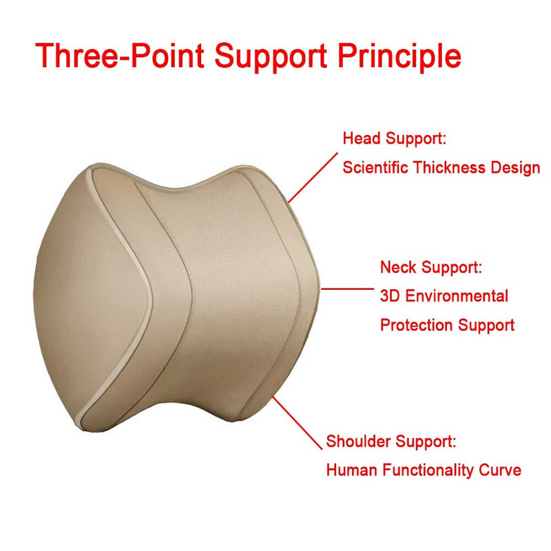 Autó fekete nyakpárna autós fejtámla párna bőr fejtámla párna autós fejtámasz párna autó bézs nyaktámasz autós kiegészítők
