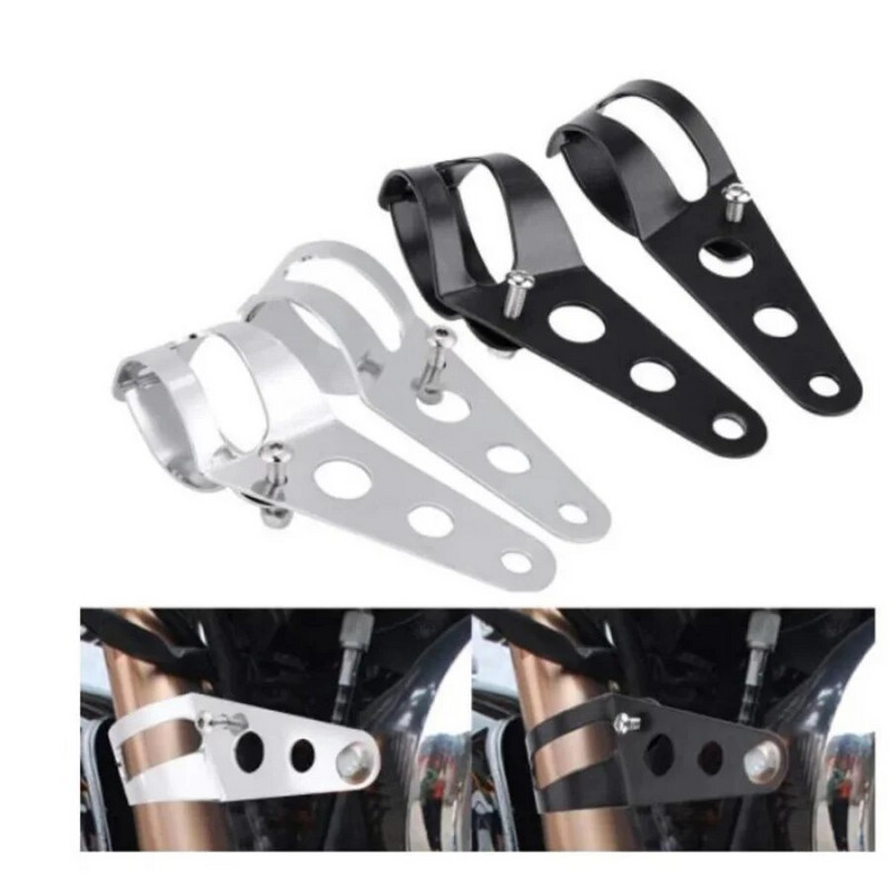 Mootorratta esitulede kinnitusklamber kahvli kõrvalõikur Esilaterna hoidiku klamber reguleeritav mootor 27-36 mm 38-48 mm universaalne