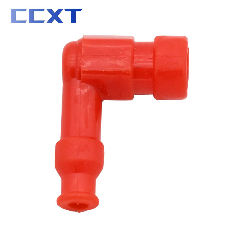 1 gab motociklu kvadracikla modificēts gumijas aizdedzes sveces augstspiediena vāciņš Honda Yamaha KTM Kawasaki Suzuki netīrumu velosipēda universālajām daļām