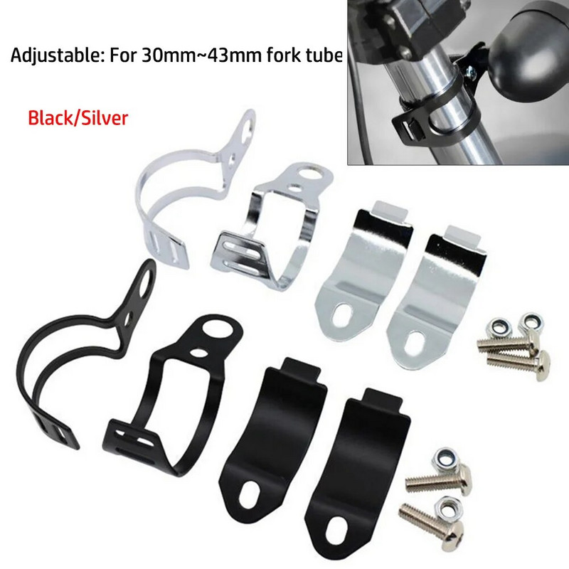 2 tk mootorratta suunatule kinnitusklamber 30–43 mm Paul Star 2 Yamaha Dt 50 Gsxr 600 kohandatud mootorratta esitule jaoks