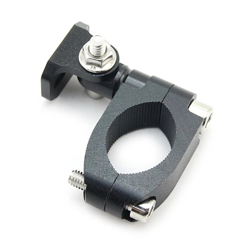 Montāžas kronšteinu komplekts LED motocikla gaismas horizontālā stieņa caurules skava Jumta spārnu turētāja priekšējo lukturu kronšteins