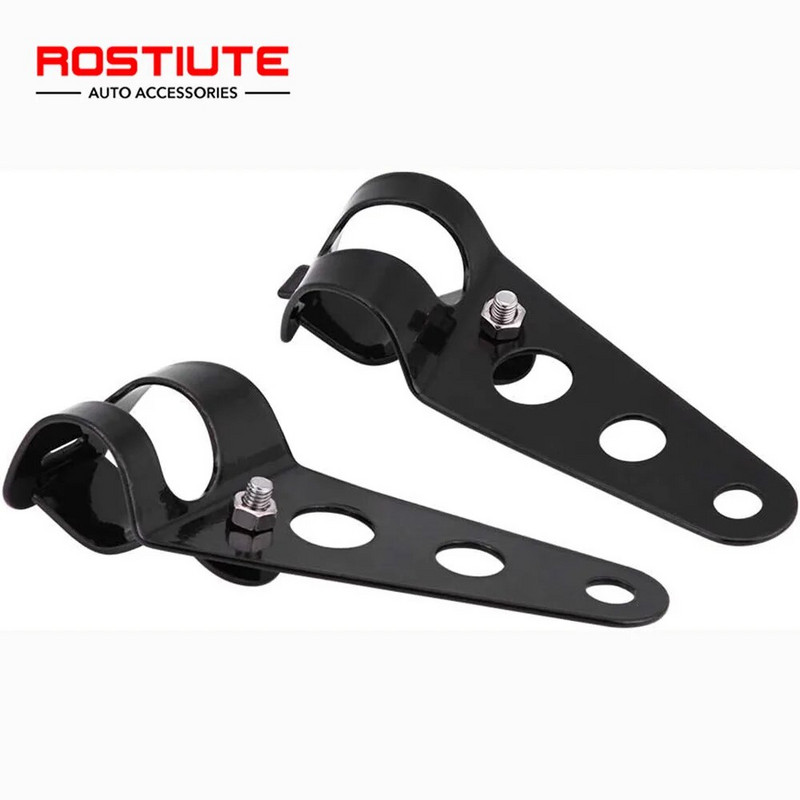 Universaalsed metallist mootorratta esitulede kinnitusklambrid Mootorratta esitulede klambrihark Reguleeritav Moto Modifitseeritud Tulede tugi