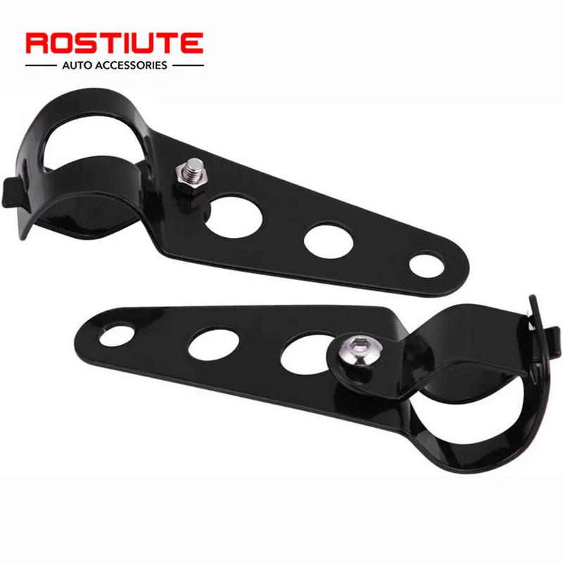 Universaalsed metallist mootorratta esitulede kinnitusklambrid Mootorratta esitulede klambrihark Reguleeritav Moto Modifitseeritud Tulede tugi