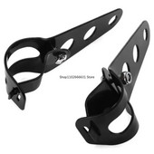 Mootorratta esitulede kinnitusklamber kahvli kõrvalõikur Esilaterna hoidiku klamber reguleeritav mootori kahvli kinnitus 27-36 mm 38-48 mm universaalne