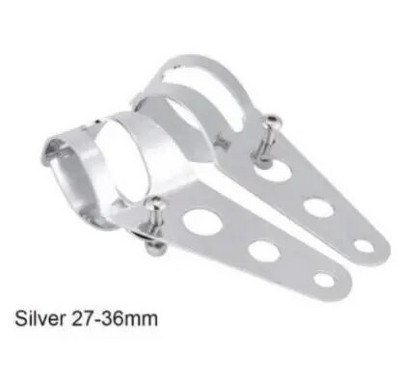 Mootorratta esitulede kinnitusklamber kahvli kõrvalõikur Esilaterna hoidiku klamber reguleeritav mootori kahvli kinnitus 27-36 mm 38-48 mm universaalne