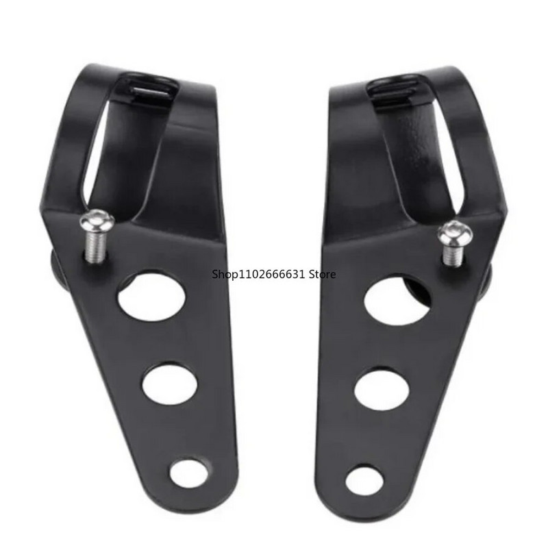 Mootorratta esitulede kinnitusklamber kahvli kõrvalõikur Esilaterna hoidiku klamber reguleeritav mootori kahvli kinnitus 27-36 mm 38-48 mm universaalne