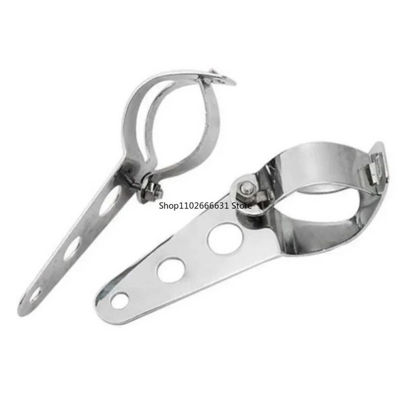 Mootorratta esitulede kinnitusklamber kahvli kõrvalõikur Esilaterna hoidiku klamber reguleeritav mootori kahvli kinnitus 27-36 mm 38-48 mm universaalne