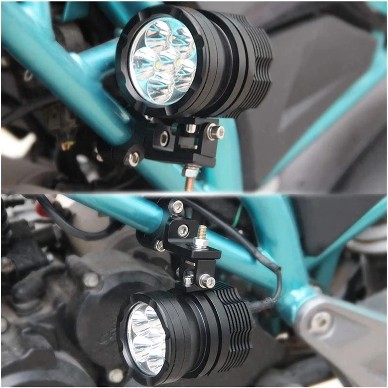 Universāla stūre 22 25 mm 7/8 collu motocikla priekšējo lukturu kronšteina prožektoru caurules skava Cafe Racer Chopper, TG81