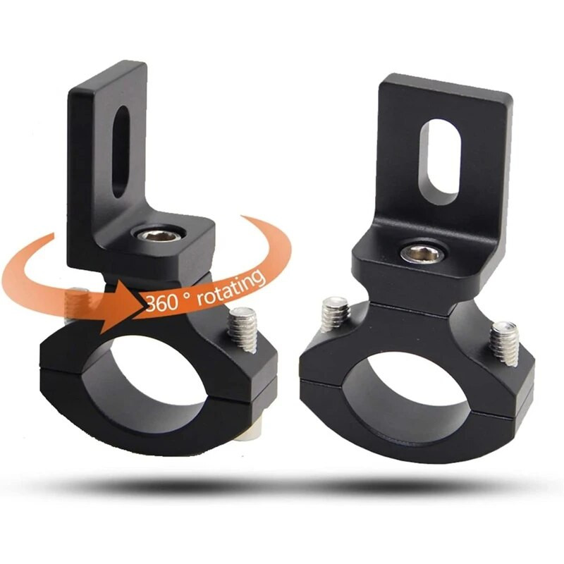 Universāla stūre 22 25 mm 7/8 collu motocikla priekšējo lukturu kronšteina prožektoru caurules skava Cafe Racer Chopper, TG81