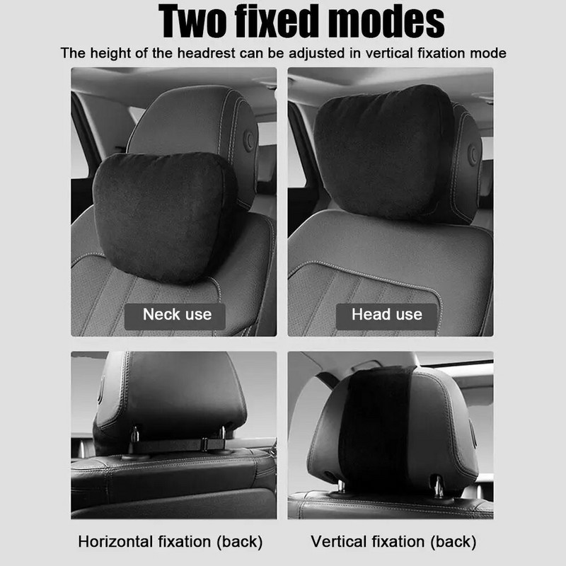 Automobilski naslon za glavu za Mercedes Ultra mekani jastuk, kvalitetno sjedalo za podršku za vrat, univerzalno podesivo 29*19cm jastuci, jastuci za odmor, 1 kom