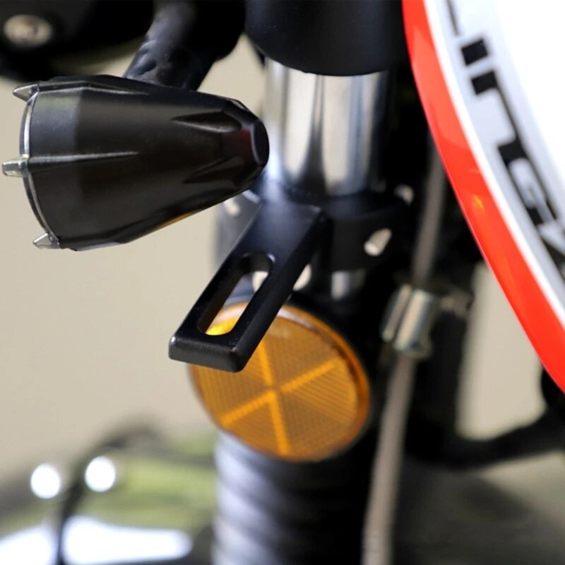 Mootorratta prožektori kinnitusklamber Universaalne mootorratta esitule udu sõidutulede kronsteinid eesmise põrkeraua kaitsmed