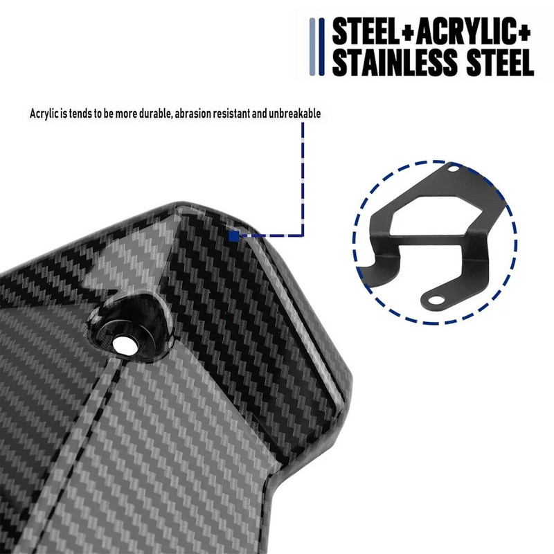 BMW R1200GS LC R1250GS ADV Adventure R 1200 GS väljalaskeklapi katte ülemise raami keskmise külgpaneeli mootorratta tarvikute jaoks