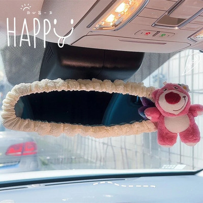 Uus armas auto tahavaatepeegli komplekt Tüdrukutele Multifilmi autodekoratsioon Universaalne auto sisekujundus autotarvikud interjöör naine