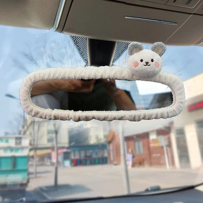 Imearmas karu auto tahavaatepeegli kate Loov peegel Multifilm tagurdamise kaunistus Naissoost tahavaatepeegli rippuv tarvik