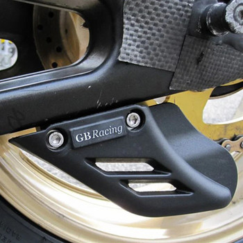 Печат от въглеродни влакна GB Racing Motorcycle Универсален долен предпазител на веригата, подходящ за всички серии модели превозни средства