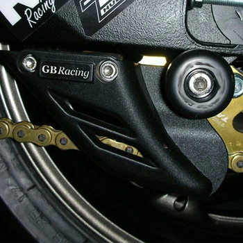 Εκτύπωση από ανθρακονήματα GB Racing μοτοσικλέτας γενικής χρήσης κάτω προστατευτικό αλυσίδας κατάλληλο για όλες τις σειρές μοντέλων οχημάτων