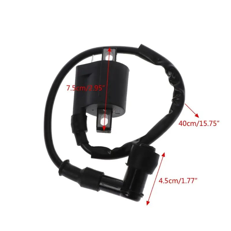 Dzinēja aizdedzes spole motorolleram Augstas efektivitātes mopēda ATV kvadraciklam