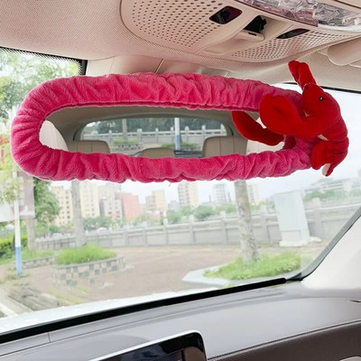 Radošs un jauks Ins automašīnu spoguļu komplekts multfilmu Dzīvnieku automašīnu atpakaļgaitas spoguļu komplekts Automašīnu rotājumi sievietēm Auto aksesuāri