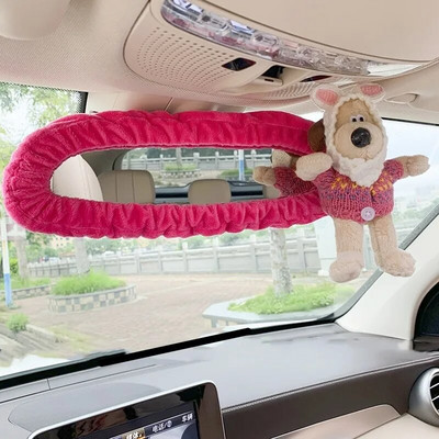 Radošs un jauks Ins automašīnu spoguļu komplekts multfilmu Dzīvnieku automašīnu atpakaļgaitas spoguļu komplekts Automašīnu rotājumi sievietēm Auto aksesuāri