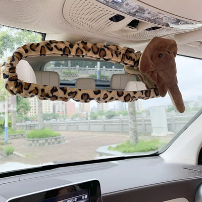 Radošs un jauks Ins automašīnu spoguļu komplekts multfilmu Dzīvnieku automašīnu atpakaļgaitas spoguļu komplekts Automašīnu rotājumi sievietēm Auto aksesuāri