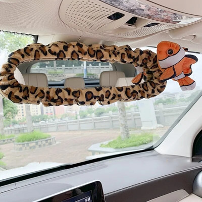 Radošs un jauks Ins automašīnu spoguļu komplekts multfilmu Dzīvnieku automašīnu atpakaļgaitas spoguļu komplekts Automašīnu rotājumi sievietēm Auto aksesuāri